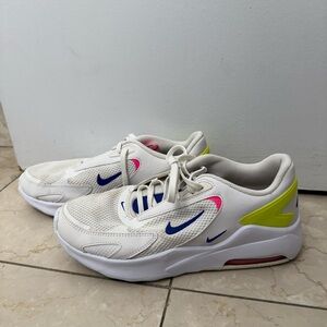 Nike Kids' White, Blue, and Pink Sneakers